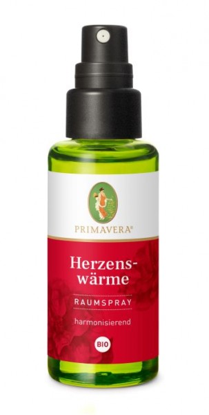 PRIMAVERA Herzenswärme Raumspray bio | vegan | www.oelfee.de